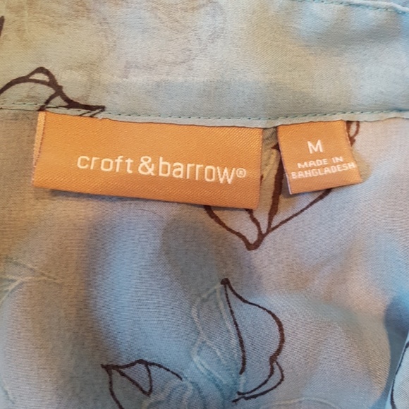SOLD Croft & Barrow Twin set button top tank top - Picture 5 of 8